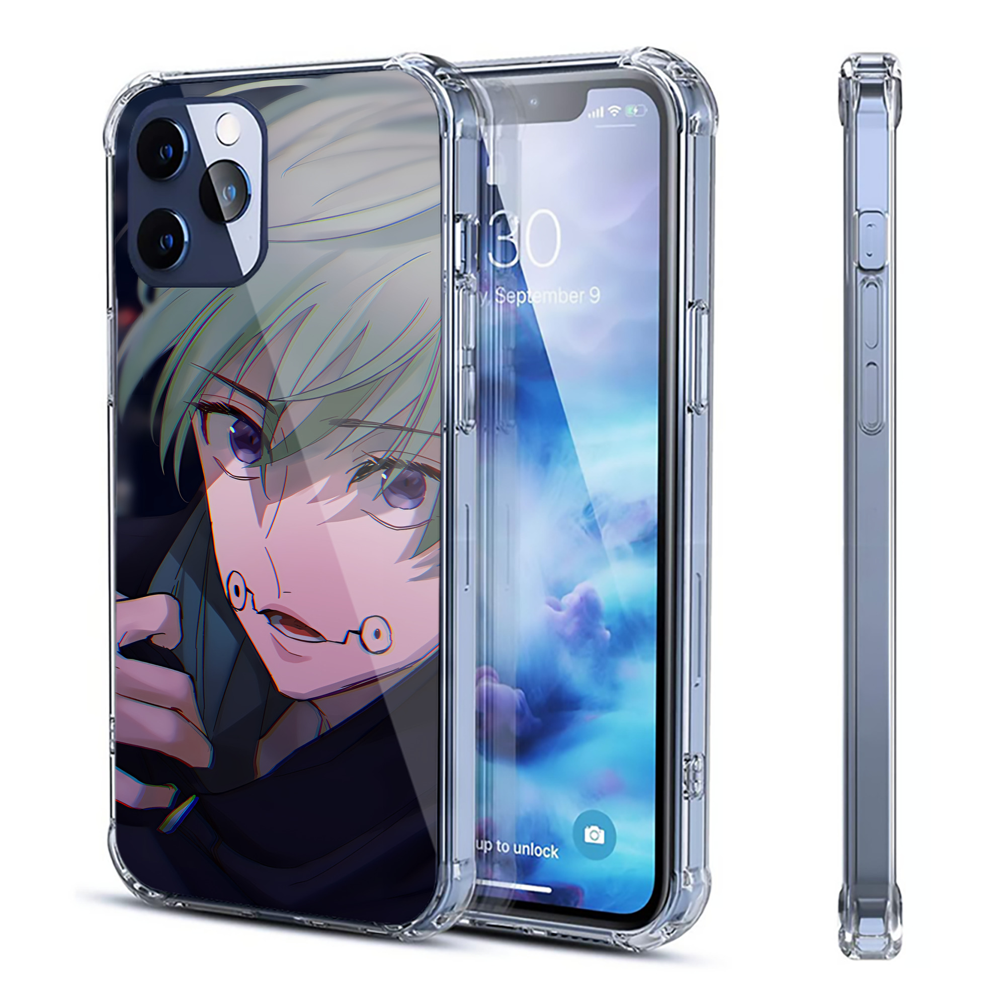 （画像用） SPY×FAMILY间谍家家酒 【iPhone 12シリーズ対応】透明スマホケース（クリアソフトケース）